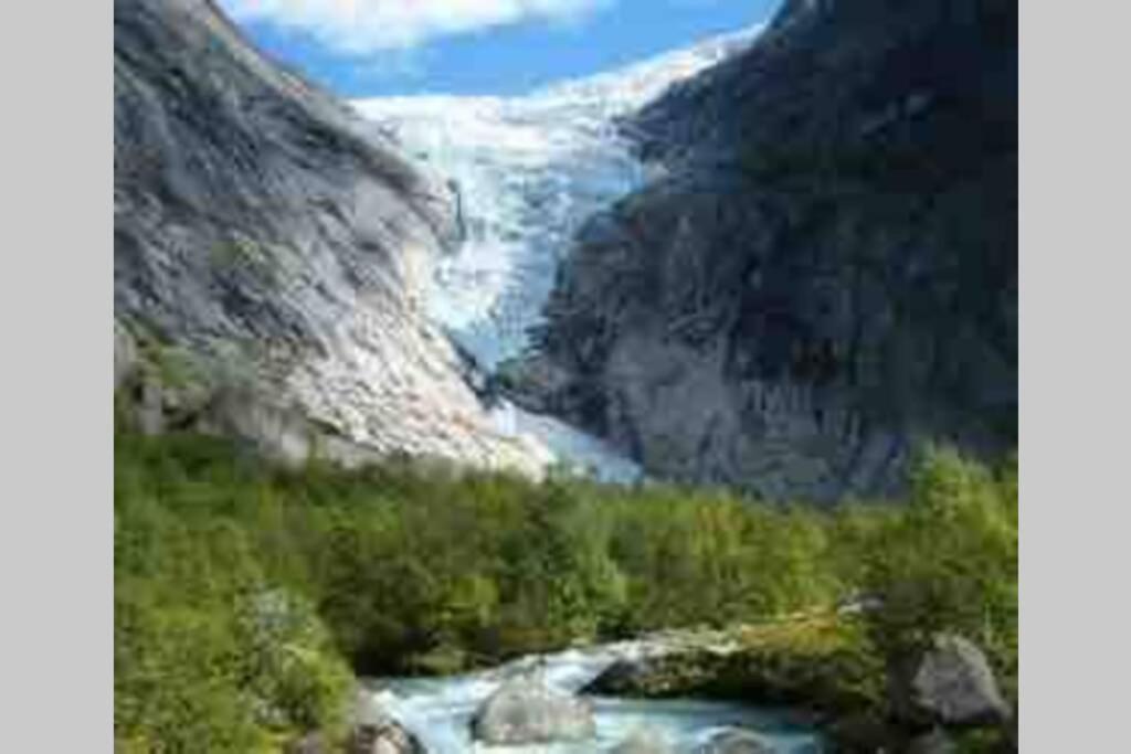 Hytte I Stryn Med Elbil Lader Exterior foto